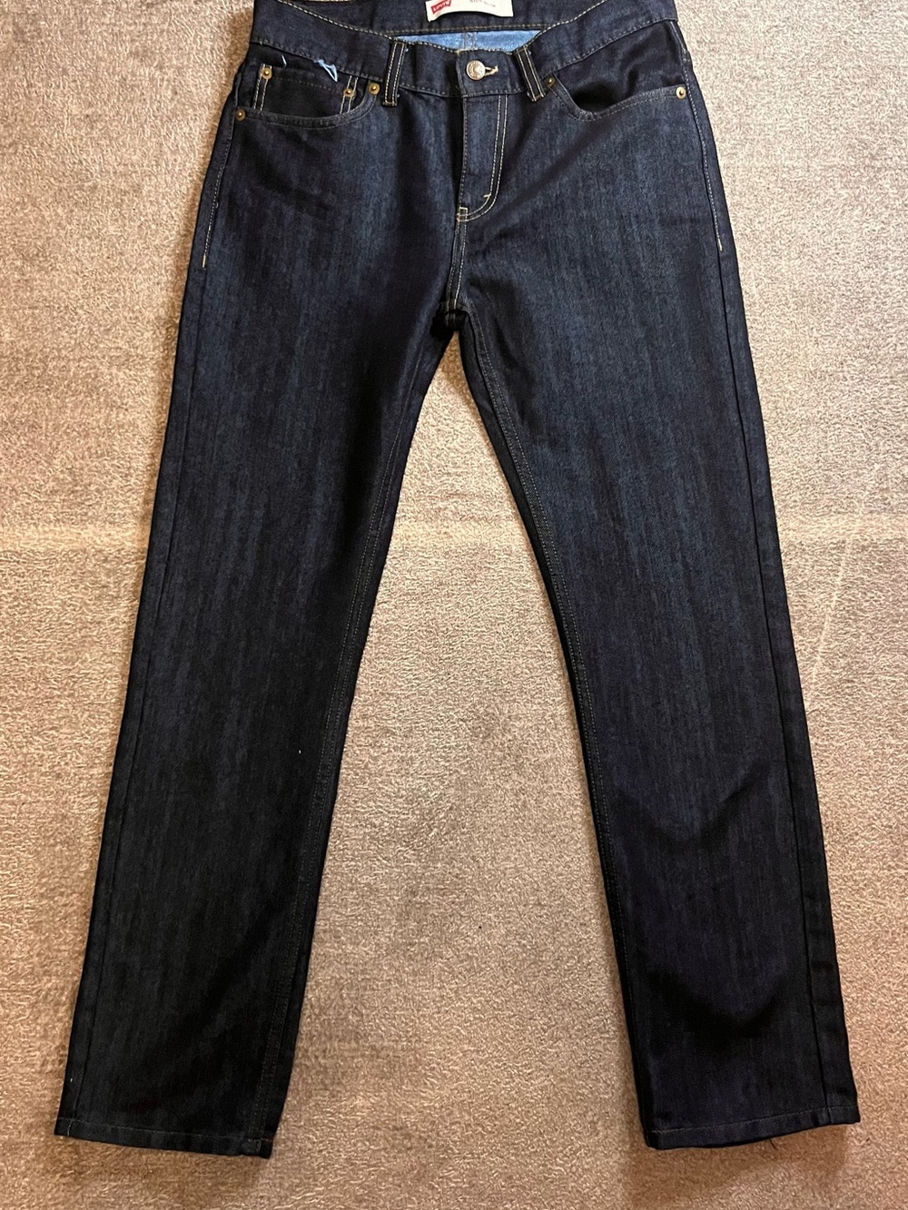 Levi's 511 Men's Dark‎ Slim Jeans size 29”W29”L Hipster Excellent Used Condition